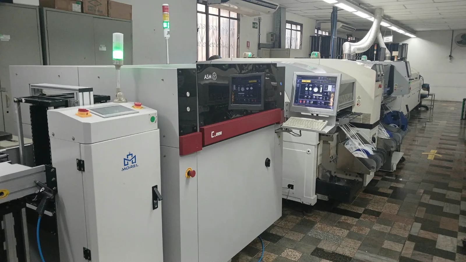 Linha de produção SMD da GSI